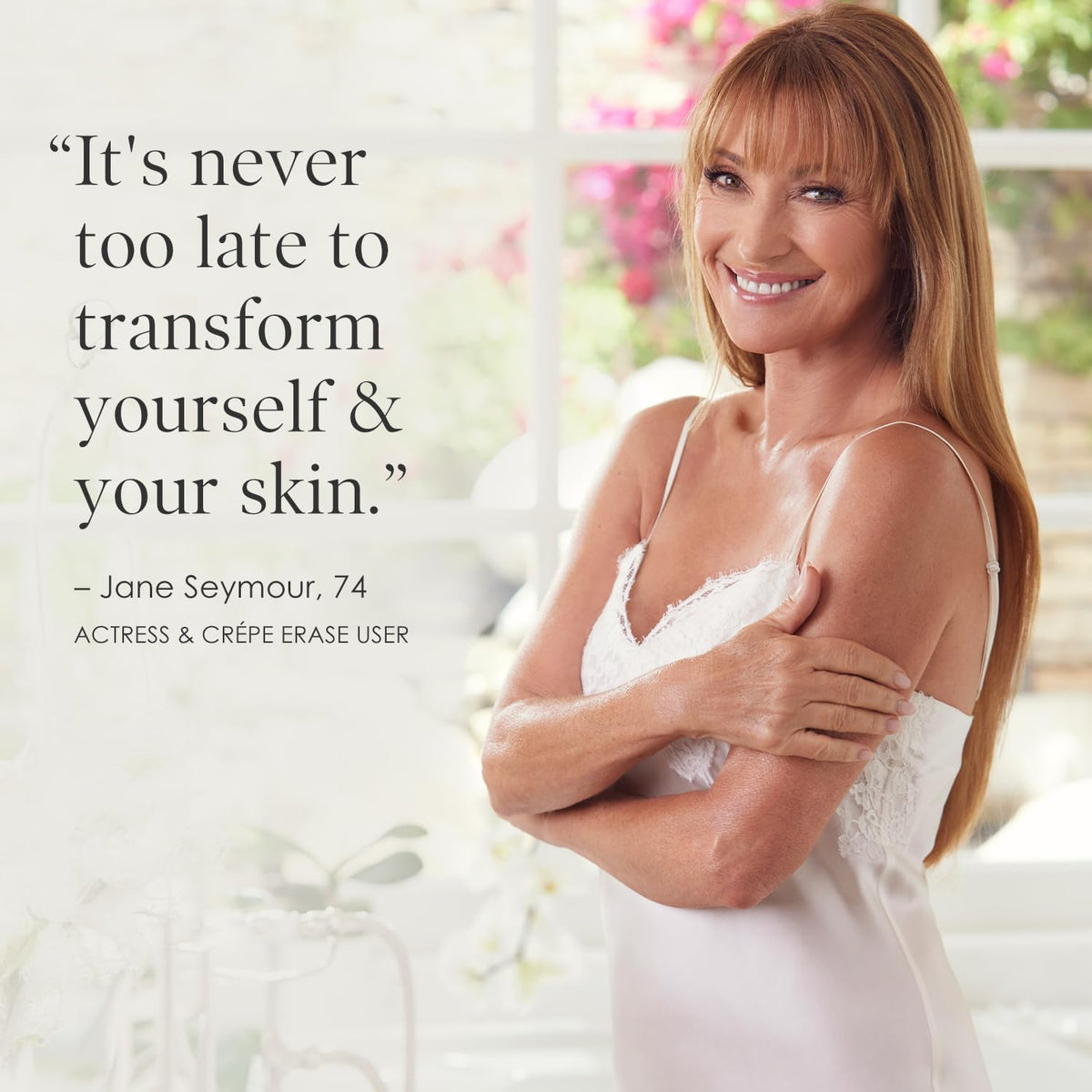 BODY FIRM label close-up revealing key ingredients and application tips