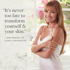 BODY FIRM label close-up revealing key ingredients and application tips