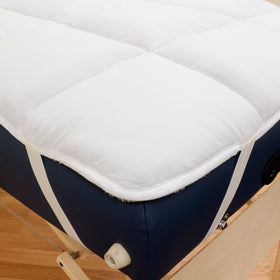 Body Linen face cradle cover on cushion demonstrating hygienic, matching comfort