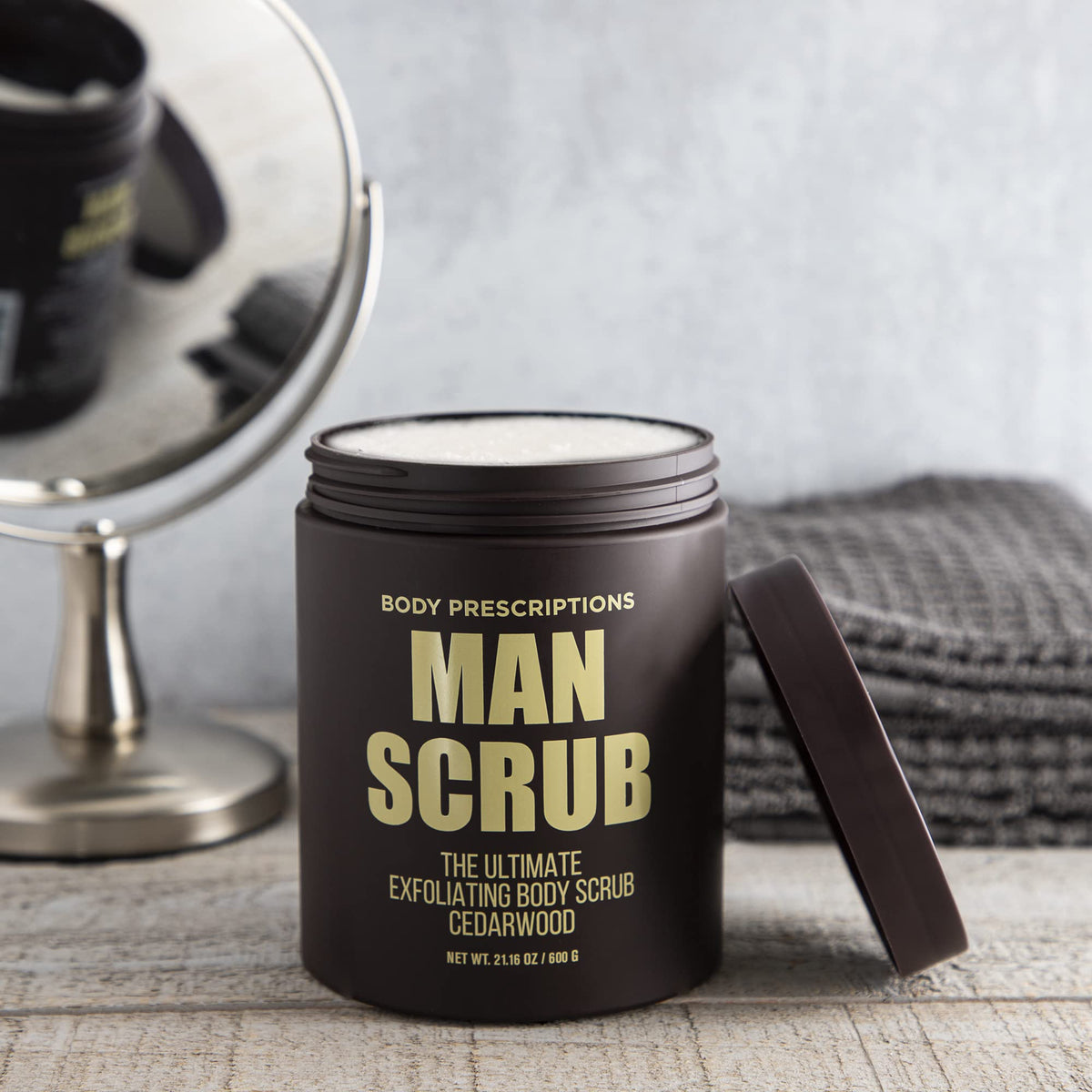 Body Prescriptions in shower use demonstrating full-body cleansing benefit