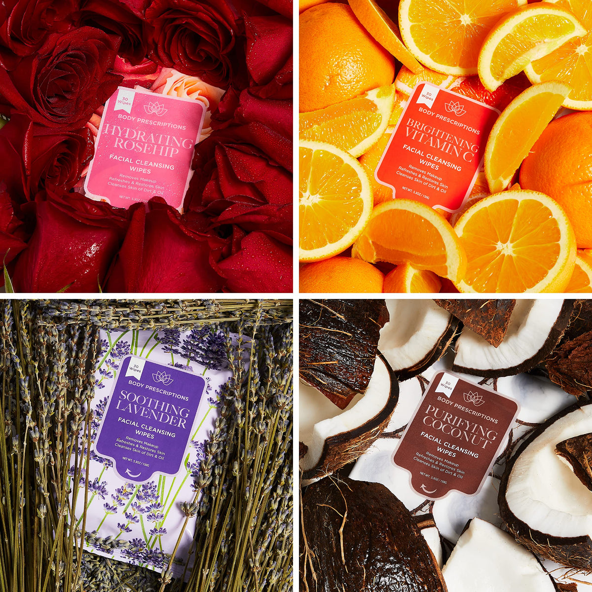 Body Prescriptions resealable pouch closure detail preserving moisture and freshness
