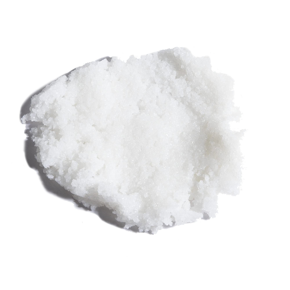 Body Prescriptions scrub scooped in hand demonstrating easy application and coverage