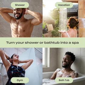 Body Restore steamers displayed in bathroom setting for home spa benefit