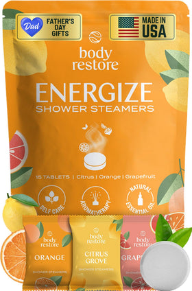 Body Restore front packaging showing 15-pack and gift-ready design benefits