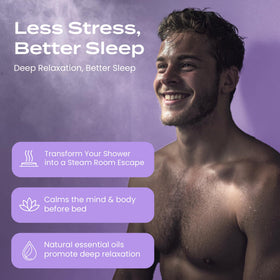Body Restore label and ingredients view highlighting premium lavender essential oil benefit