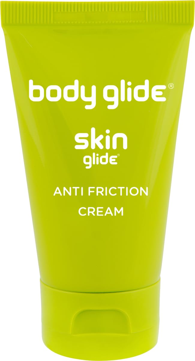 BodyGlide front packaging showing tube and product name, fast chafe relief