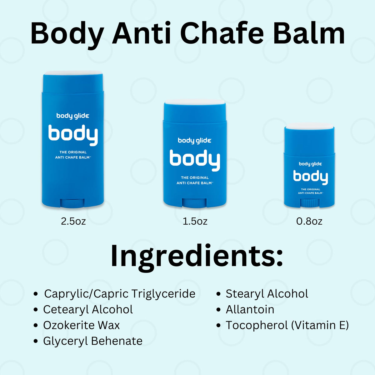 Runner applying BodyGlide before a run to protect skin from friction