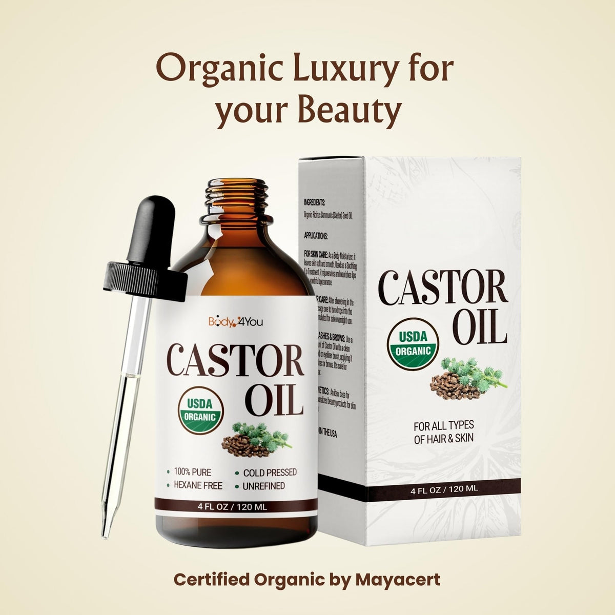 BodyJ4You oil applied at hairline to hydrate scalp and reduce dryness