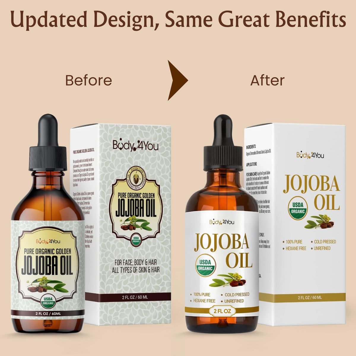 BodyJ4You used on beard to soften hair and reduce frizz effectively