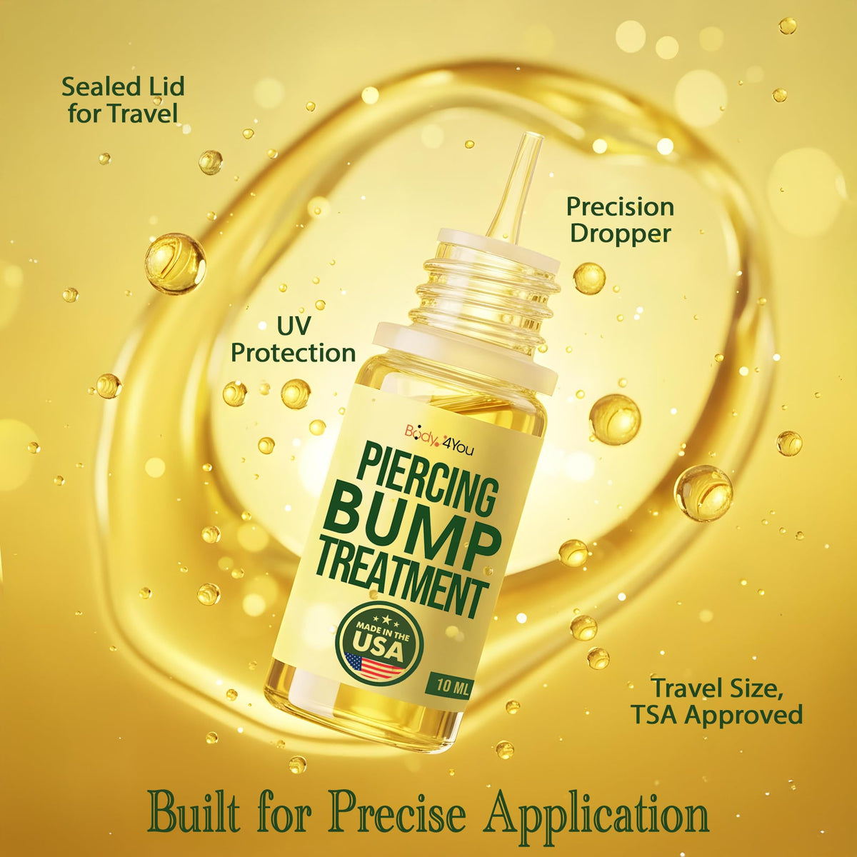 BodyJ4You bottle on bathroom counter during routine, supports daily aftercare