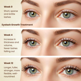 BodyJ4You precision brush applying oil along lash line for even conditioning