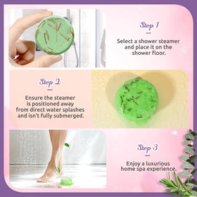 BodyRefresh steamers arranged in a bathroom setting suggesting home spa relaxation