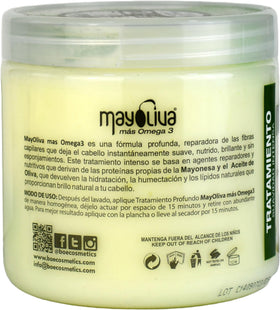 BOÉ COSMETICS applied to hair in salon-style scene demonstrating improved manageability and shine