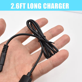 BOEEA full cable laid out to scale, 2.6ft length for practical reach