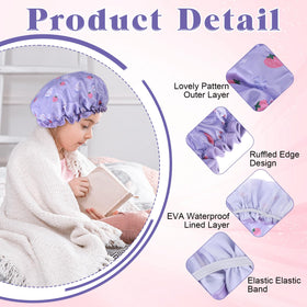 BOHUIZ close-up satin lining visible for gentle hair protection and reduced friction