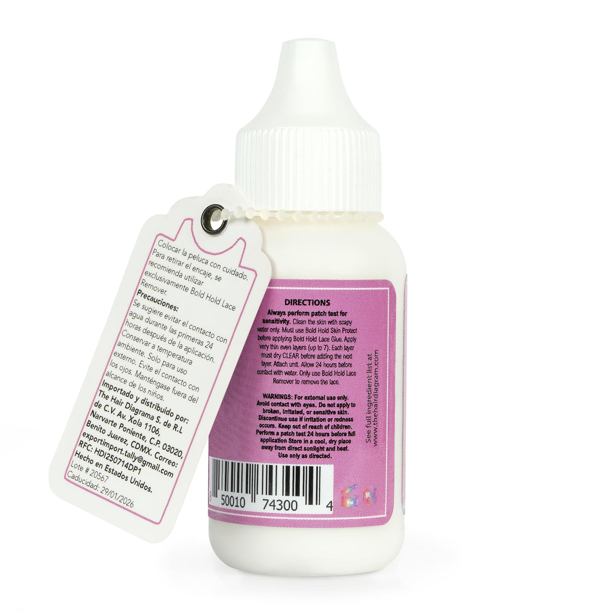 Bold Hold Active with lace remover kit showing easy, safe removal solution