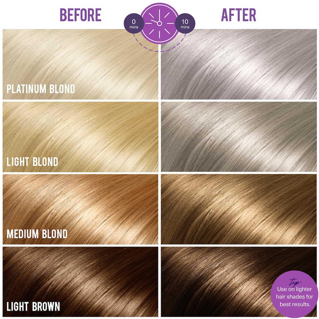 Close-up of Bold Uniq shampoo foam on hair, showing rich pigment and gentle lather benefit