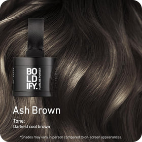Boldify pressed powder close-up showing fine texture for natural coverage