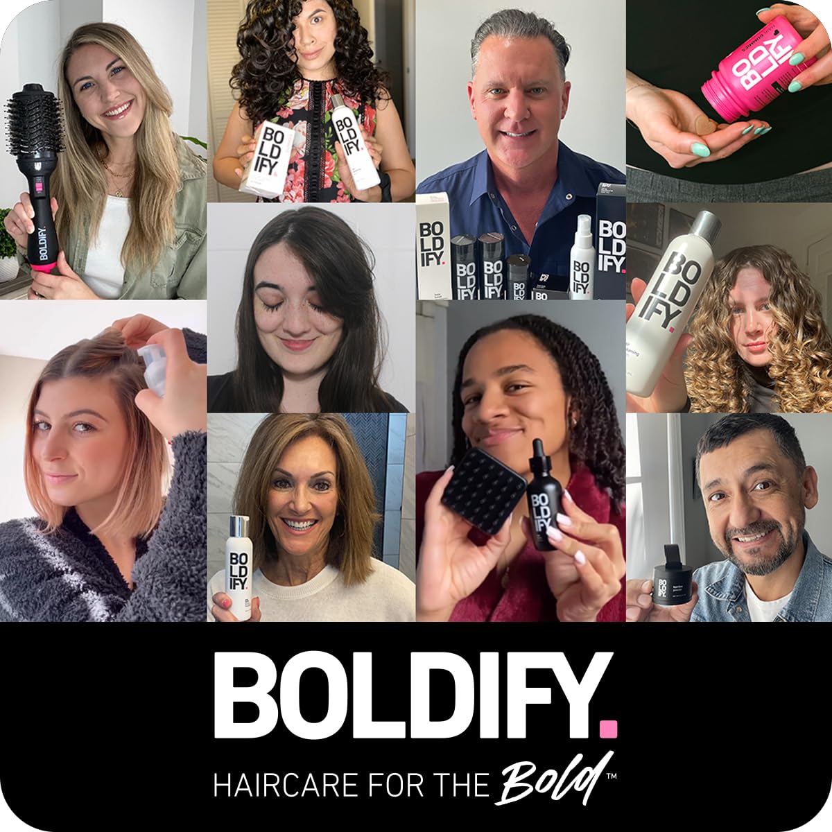 Boldify brush mid-cleaning with soap showing easy maintenance and hygiene