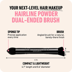 Boldify angled bristles close-up for seamless blending and natural finish