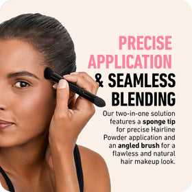 Boldify sponge tip close-up for precise powder placement and controlled application
