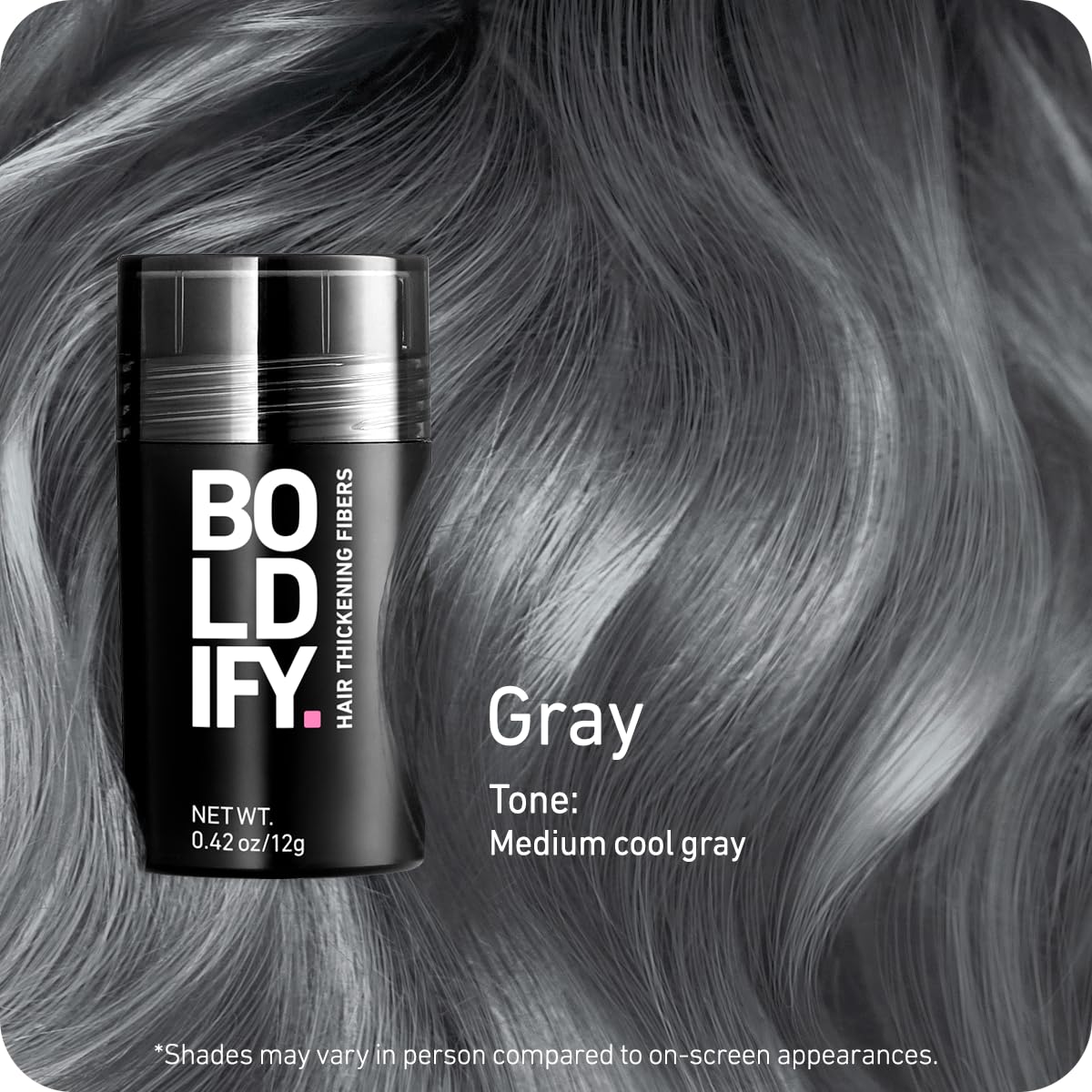 Boldify fiber texture close-up highlighting plant-based strands and natural-looking volume