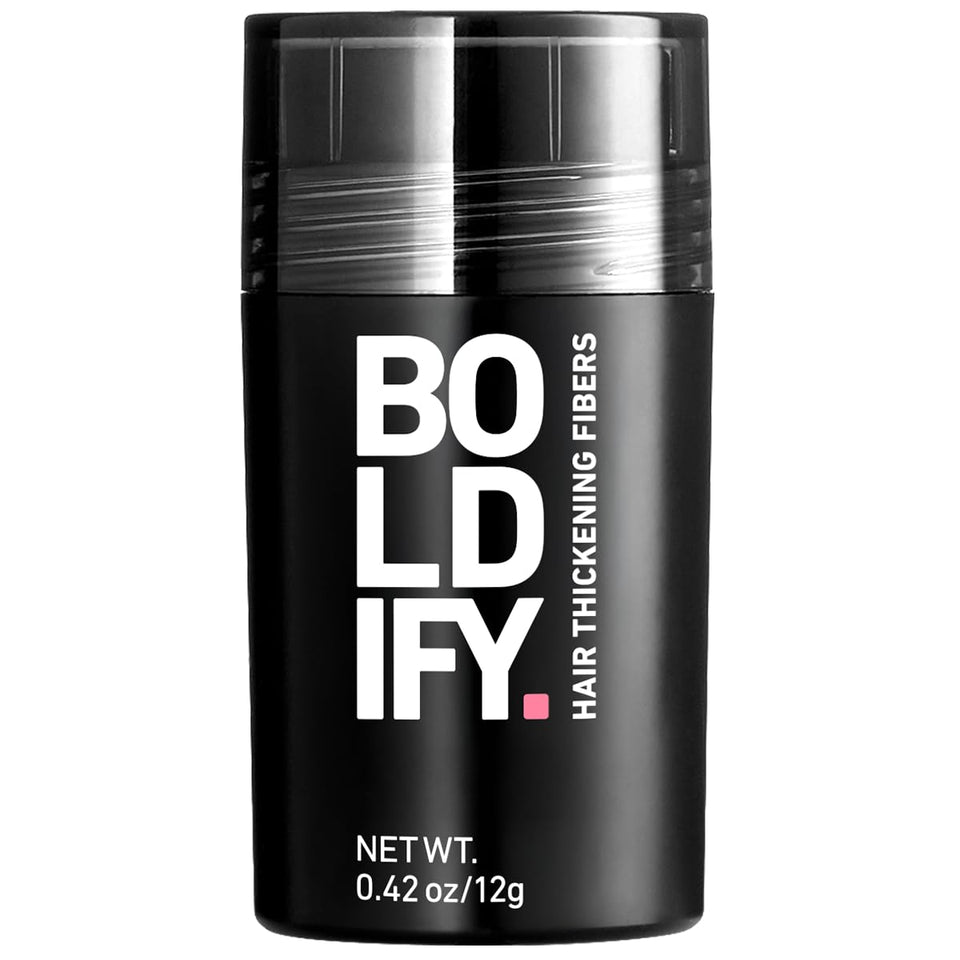 Boldify front packaging in ash brown showing product and shade—instant fuller hair