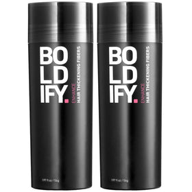 Boldify front packaging in black showing product containers and label benefits