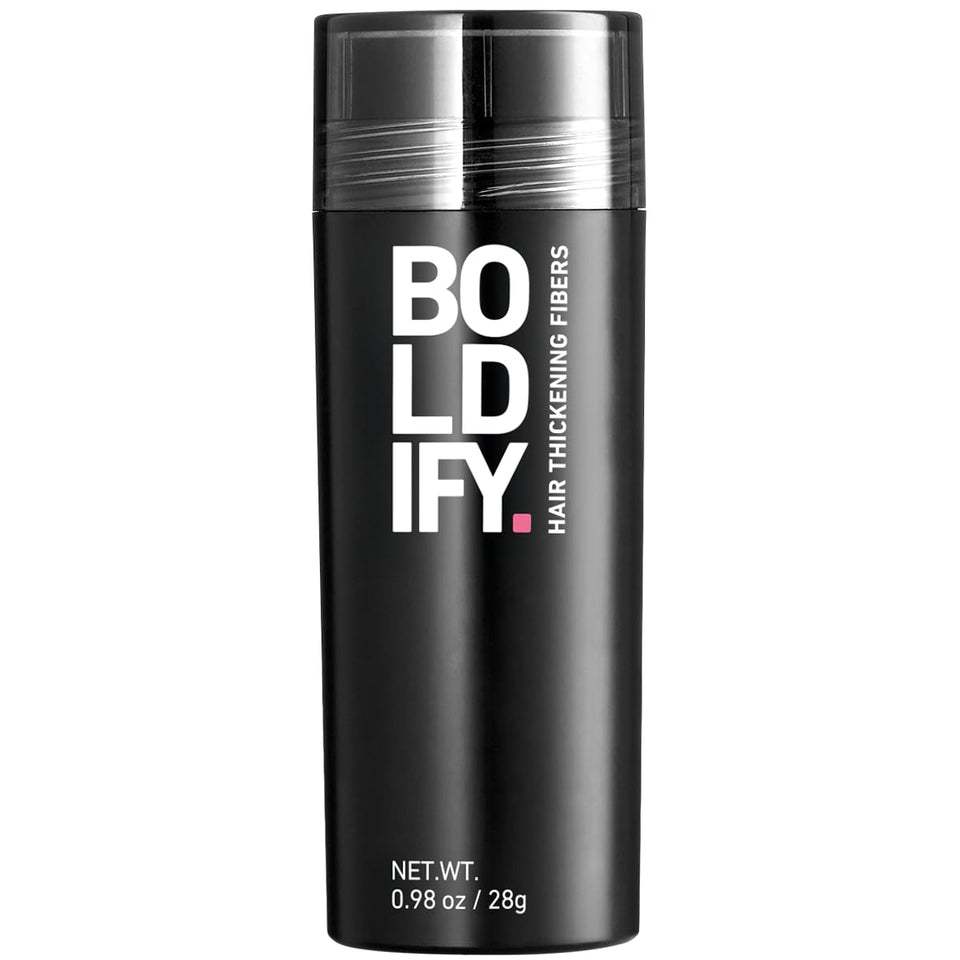 Boldify front packaging showing dark brown 28g jar and brand