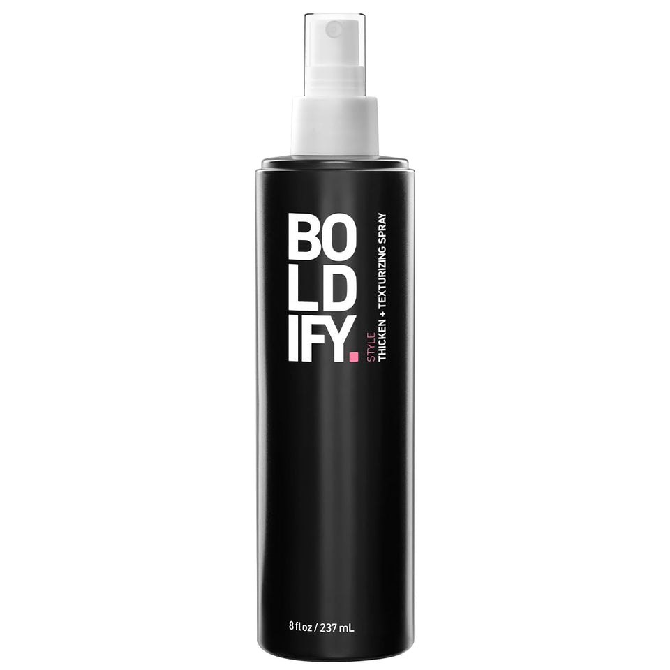 Boldify front packaging showing 8oz bottle and brand for visible volume
