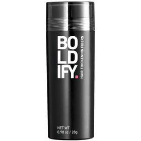 Boldify front packaging in Ash Brown showing container and branding for reliable coverage