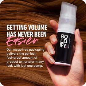 Boldify ingredient highlights with coconut oil and aloe vera for nourishment