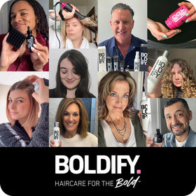Boldify lifestyle street-style look showcasing voluminous natural hair