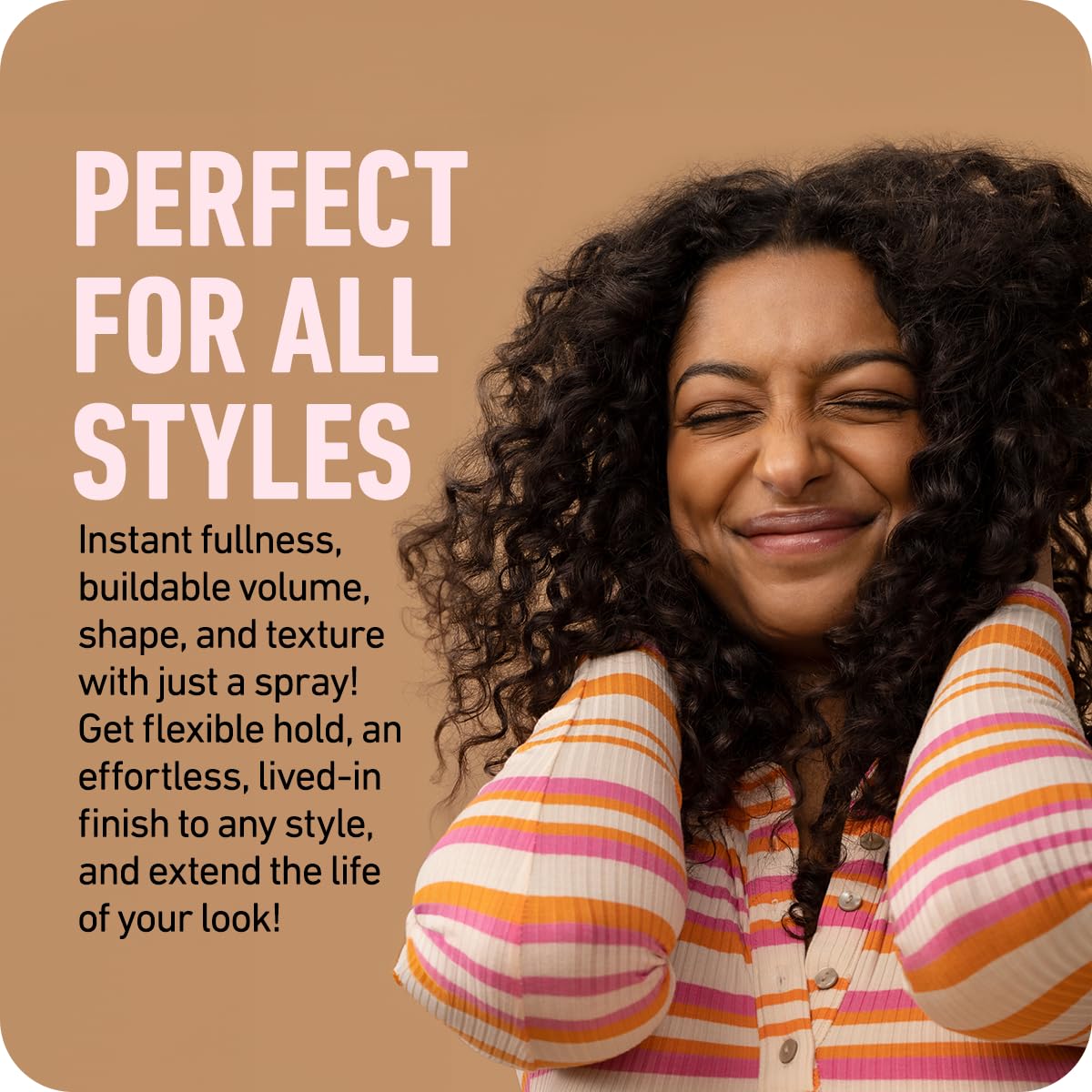 Boldify matte finish hair detail highlighting texture without stiffness
