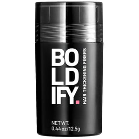 Boldify jar front view showing Medium Blonde shade and compact packaging benefit