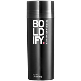 Boldify medium brown jar front view showing product label and size benefit