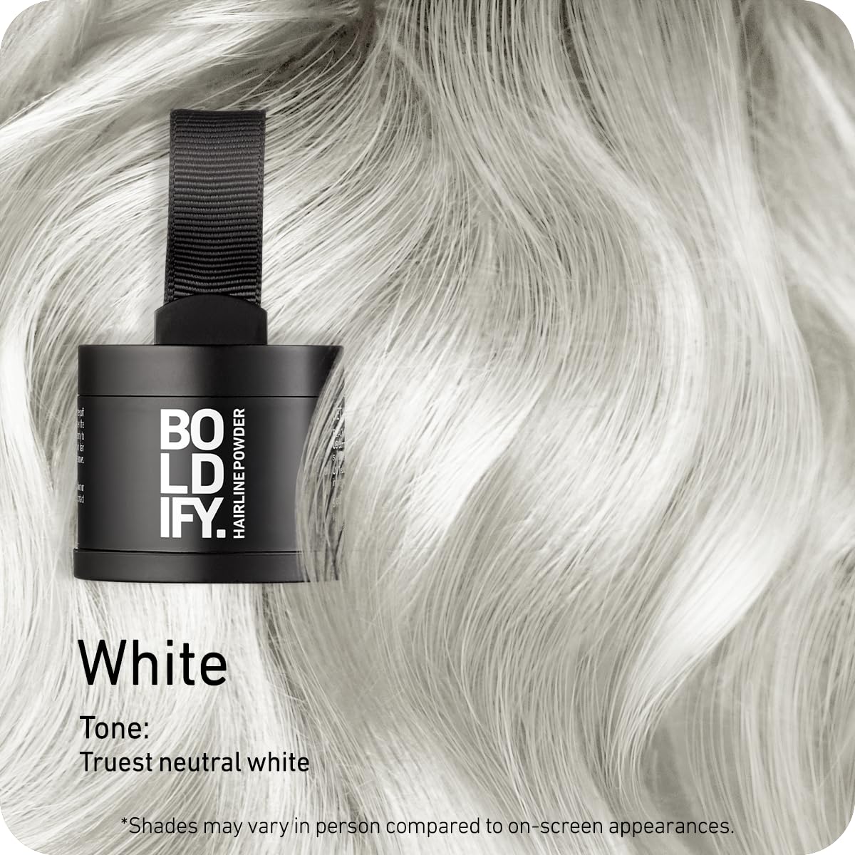 Boldify open compact with applicator demonstrating precise, mess-free touch-ups