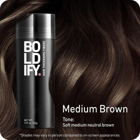 Close-up of Boldify fibers texture highlighting natural, touchable finish
