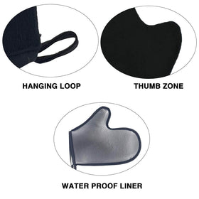 BOLITFU close-up microfiber texture demonstrating even product spread benefit
