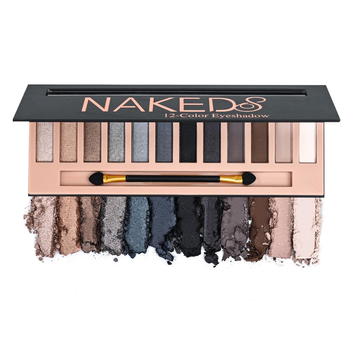 BOLOPER arm swatches showing shade range and true color payoff benefits