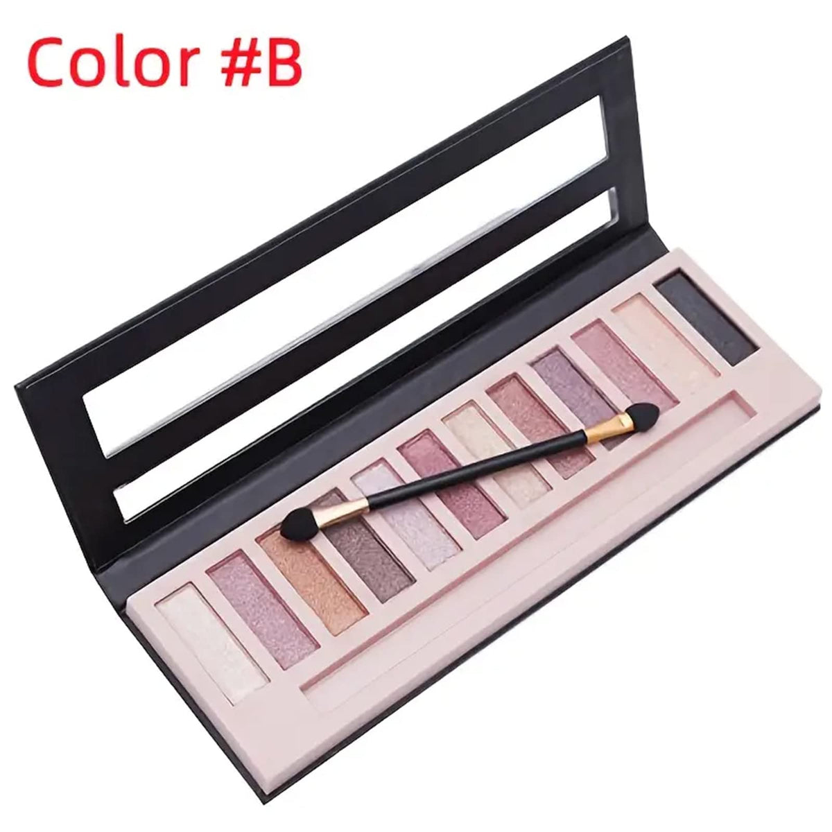 BOLOPER model wearing dramatic smoky eye showing high-impact evening pigment