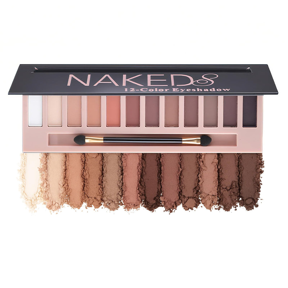 BOLOPER texture comparison matte and shimmer shades illustrating blendable payoff