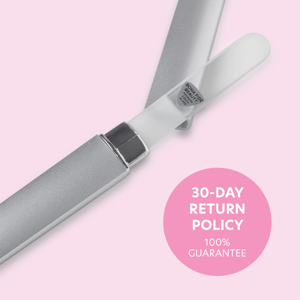 bona fide beauty file shaping a natural nail delivering precise salon-like finish