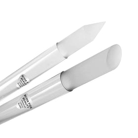 BONA FIDE BEAUTY front view glass pusher showing dual-ended design and durability