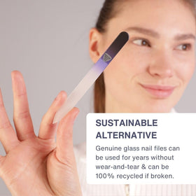 Bona Fide Beauty Made in EU label and Bohemian glass origin reassuring quality
