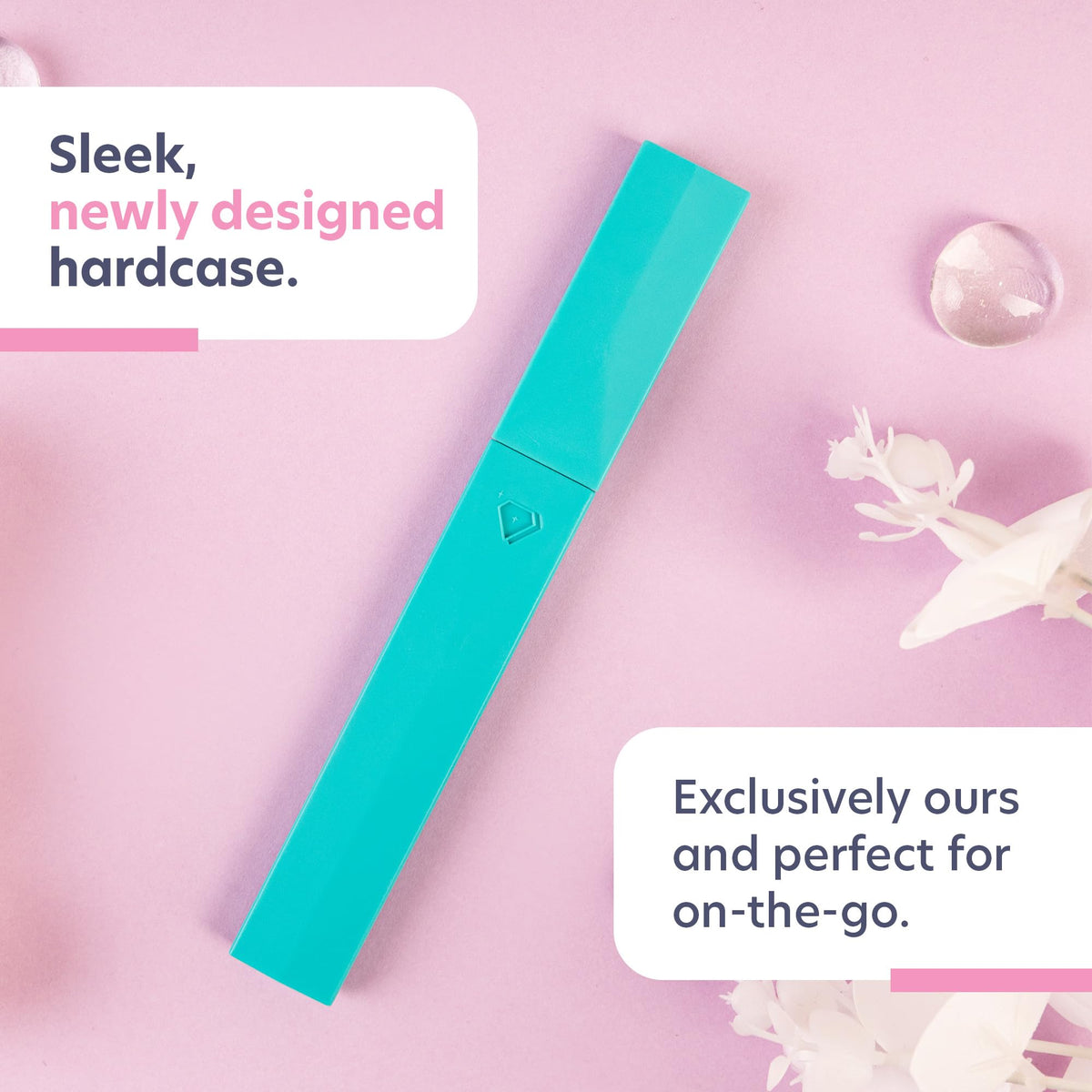 Bona Fide Beauty side profile focusing on texture and edge for consistent polishing benefit