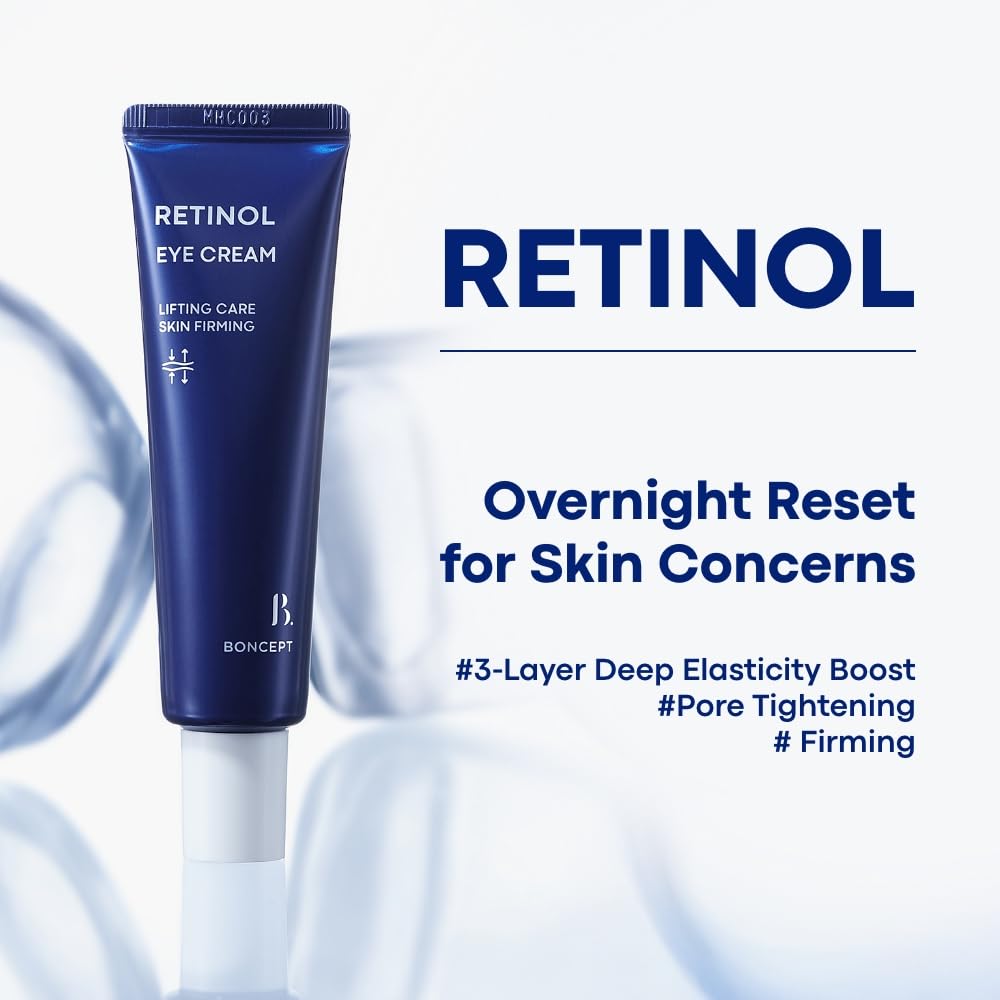 BONCEPT open jar texture of eye cream illustrating creamy non-sticky consistency