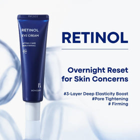 BONCEPT open jar texture of eye cream illustrating creamy non-sticky consistency