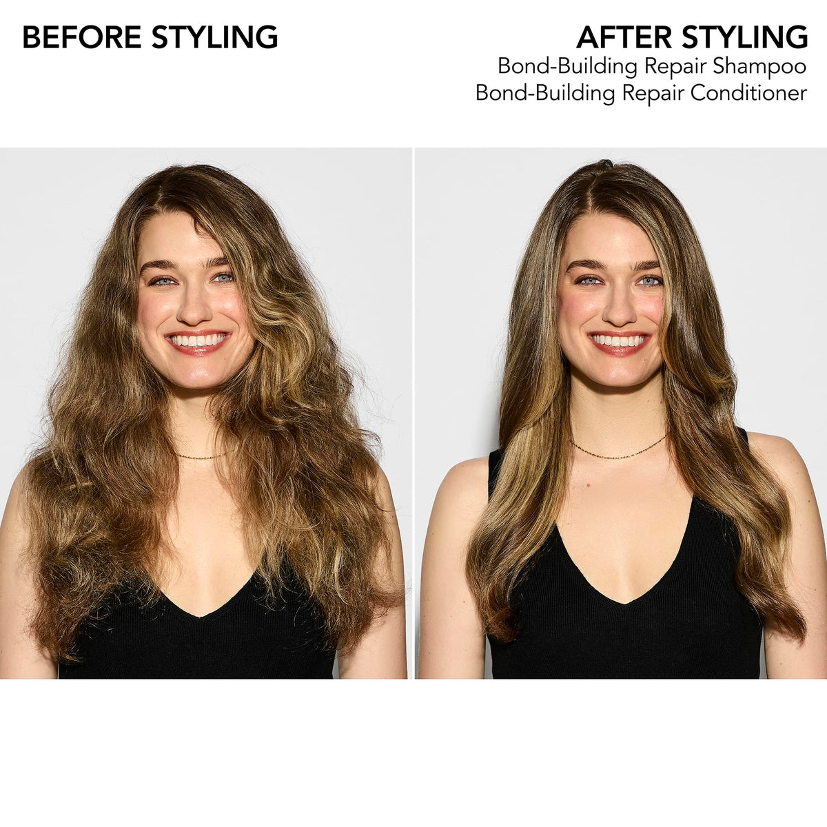 bumble and bumble honey bond-building complex closeup highlighting repairing benefits