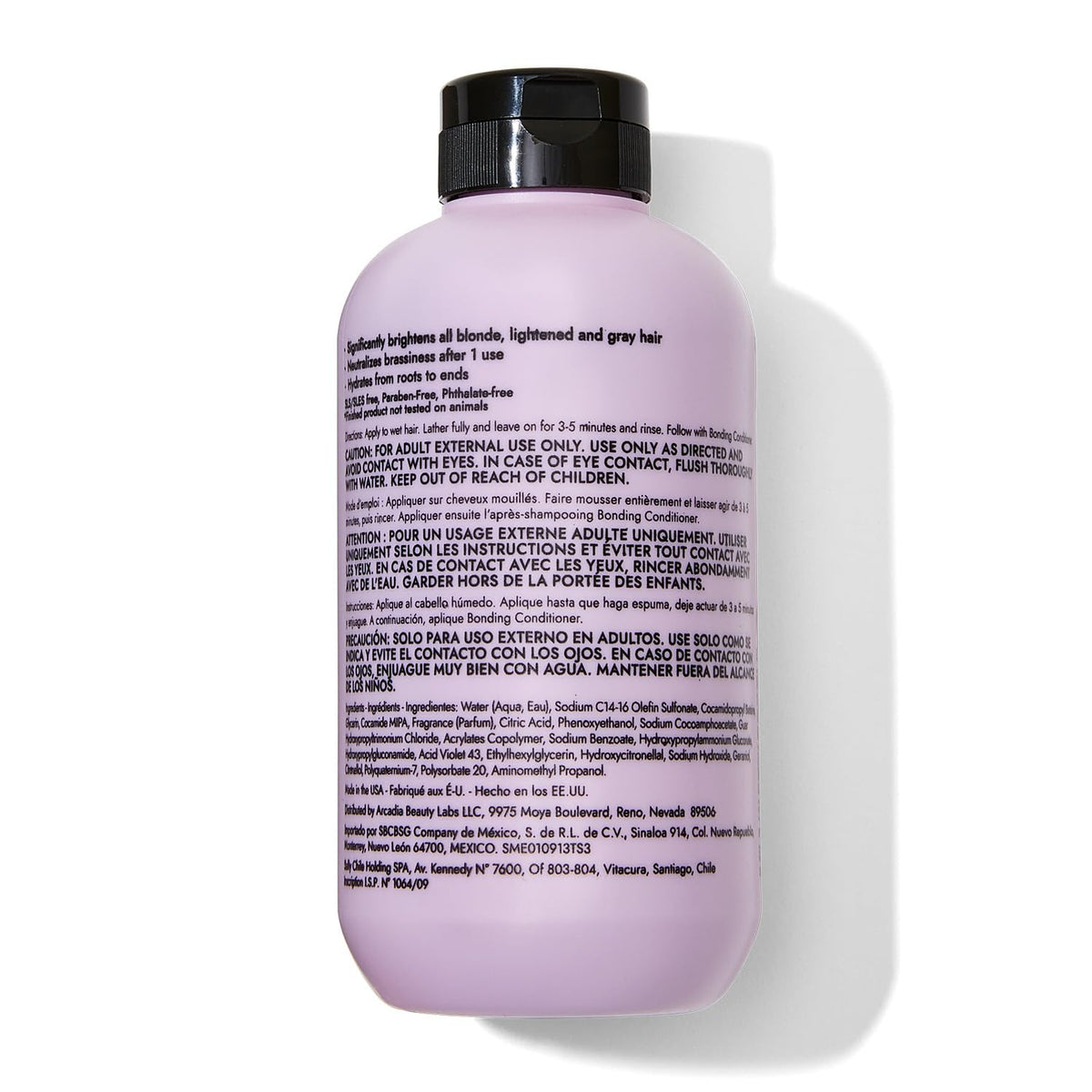 Bondbar in-shower use on blonde hair showing ease of application